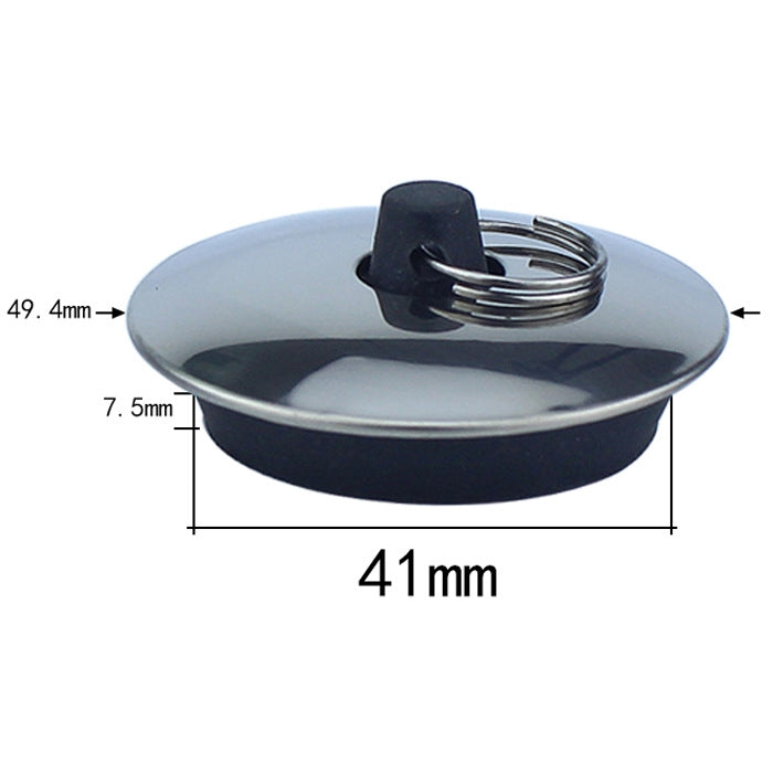 3 PCS Sink Rubber Plug Wash Basin Bathtub Plug Mop Pool Laundry Pool Blocking Plug, S, M, L