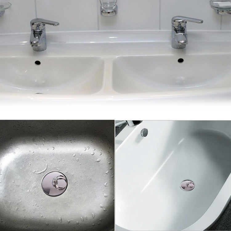 3 PCS Sink Rubber Plug Wash Basin Bathtub Plug Mop Pool Laundry Pool Blocking Plug, S, M, L