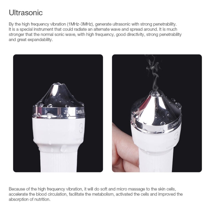 2 PCS Professional Ultrasonic Ladies Skin Care Whitening Freckle Facial Machine