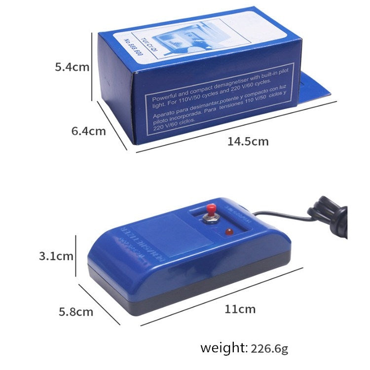 Watch Repair Tool Demagnetizer Mechanical Watch Degausser, CN Plug, Degausser Tool