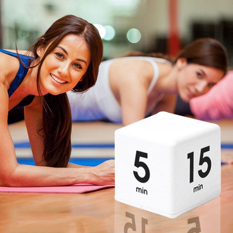 LED Magic Cube Time Manager Kitchen Timer, 15-20-30-60