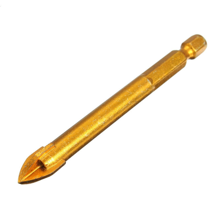 Multi-purpose Alloy Cross Hex Shank Drill Ceramic Glass Hole Opener, 6MM, 8MM, 10MM, 12MM