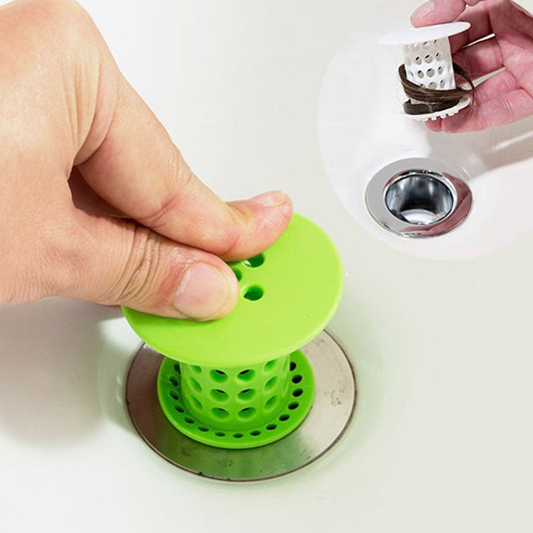 5 PCS Bathtub Pool Anti-clogging Device Hair And Hair Cleaning Collecting Floor Drain, Random Color Delivery