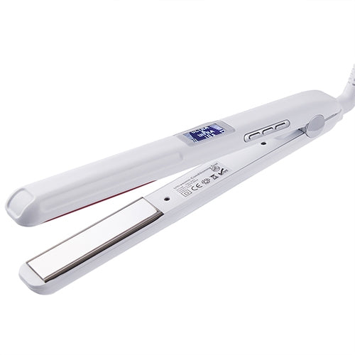 RUCHA Ultrasonic Infrared Hair Care Iron Straightener with Adjustable Upgraded LCD Display, EU