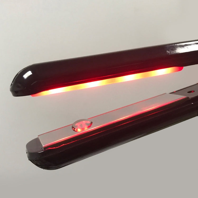 RUCHA Ultrasonic Infrared Hair Care Iron Straightener with Adjustable Upgraded LCD Display, EU