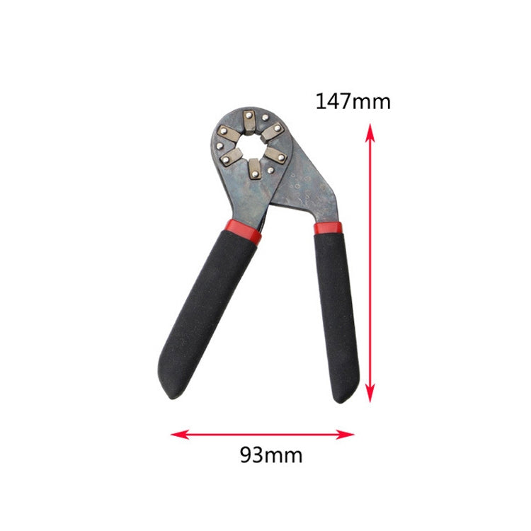 6 Inch Multifunctional Adjustable Clamp Wrench Spanner, 6 Inch