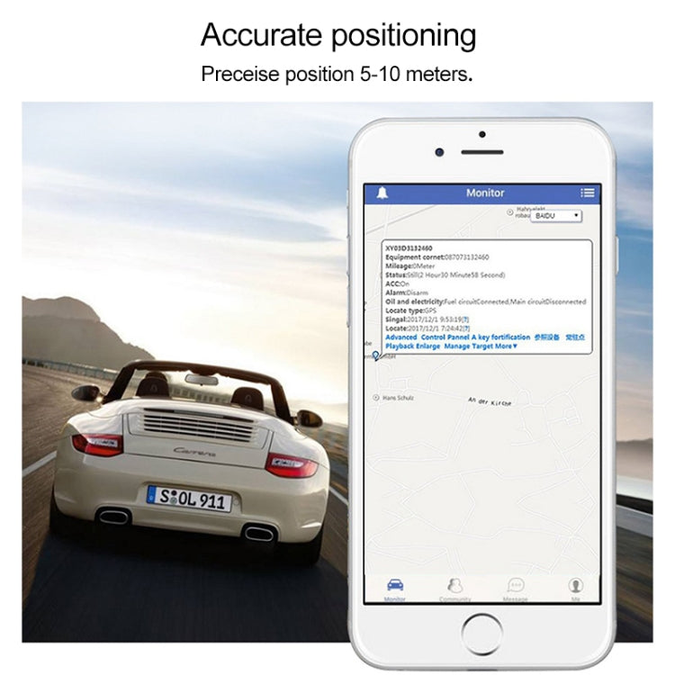 TK800B Car Truck Vehicle Tracking 2G GSM GPRS GPS Tracker, TK800