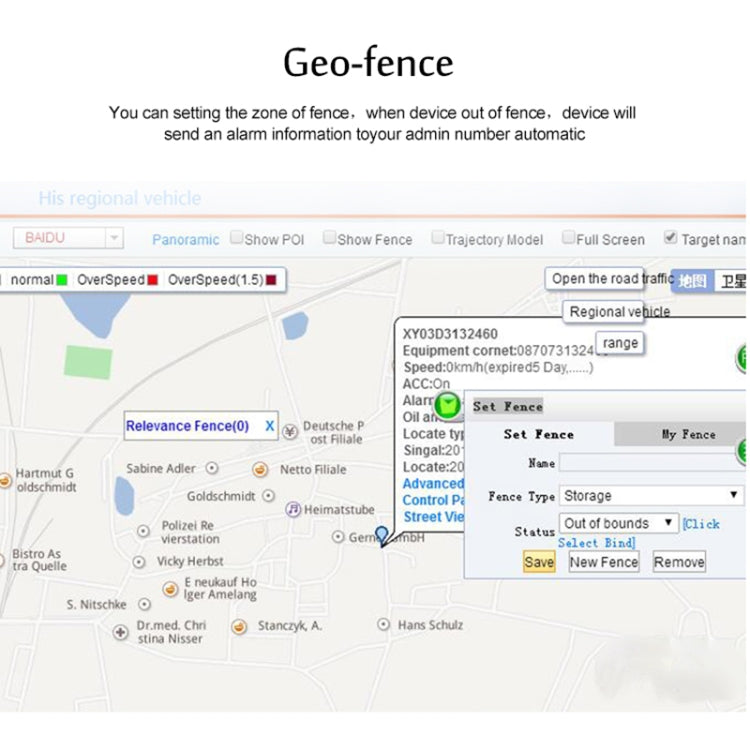 TK108 2G 4PIN Realtime Car Truck Vehicle Tracking GSM GPRS GPS Tracker, Support AGPS with Relay and Battery, 4PIN