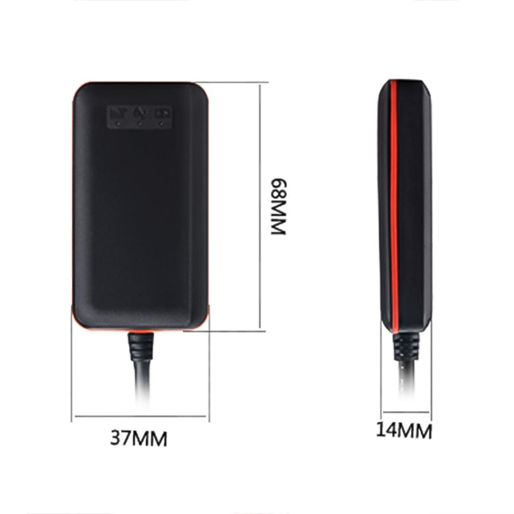 TK108 2G 4PIN Realtime Car Truck Vehicle Tracking GSM GPRS GPS Tracker, Support AGPS with Relay and Battery, 4PIN