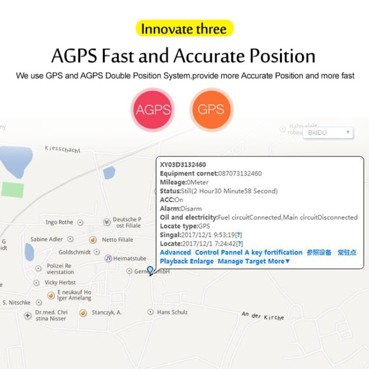 جهاز تتبع TK200 2G IP67 مقاوم للماء GPS / GPRS / GSM شخصي / بضائع / حيوان أليف / حقيبة طوق حيوان أليف في الوقت الفعلي، TK200