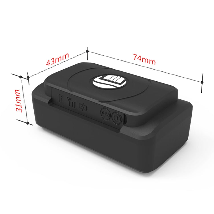TK202B 2G Car Truck Vehicle Tracking GSM GPRS GPS Tracker Support AGPS, Battery Capacity: 5000MA, 2G 5000mAh