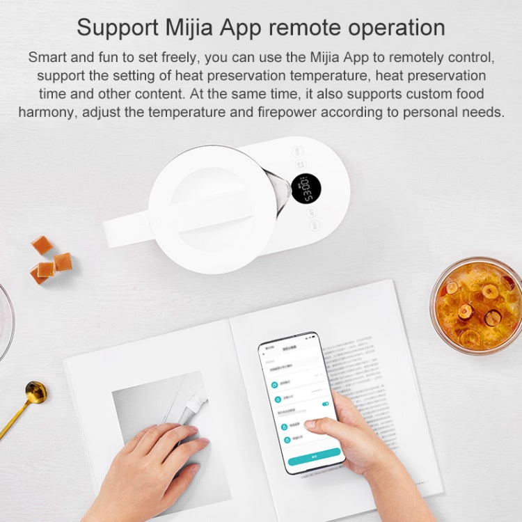 Original Xiaomi Mijia 1000W 10 Gears Adjustable Intelligent Multifunctional 304 Stainless Steel Health Pot, capacity: 1.5L, 1.5L Health Pot