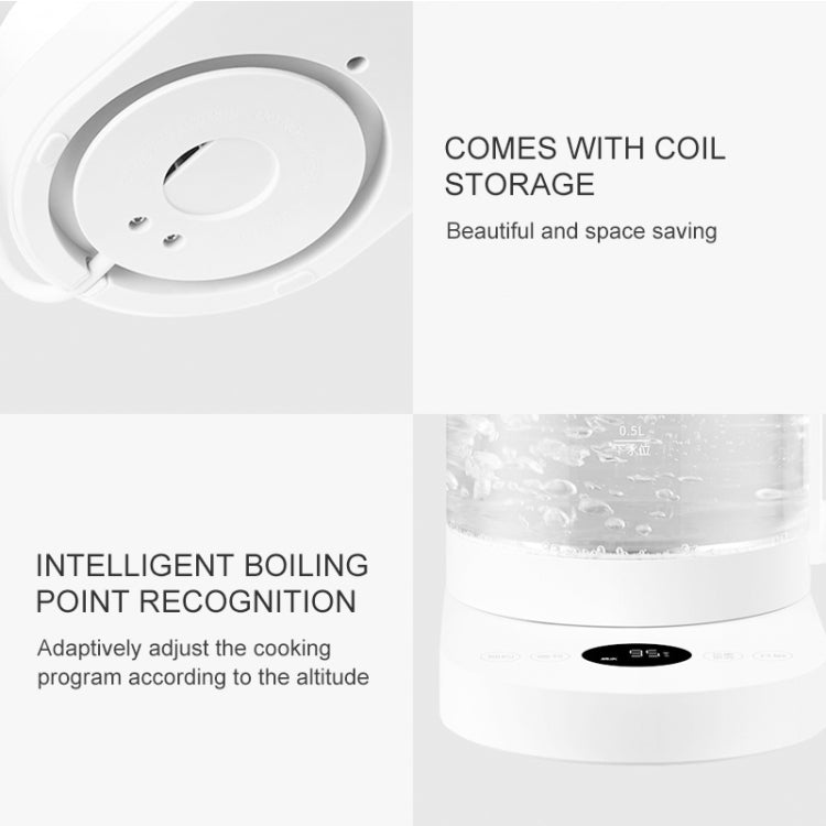 Original Xiaomi Mijia 1000W 10 Gears Adjustable Intelligent Multifunctional 304 Stainless Steel Health Pot, capacity: 1.5L, 1.5L Health Pot