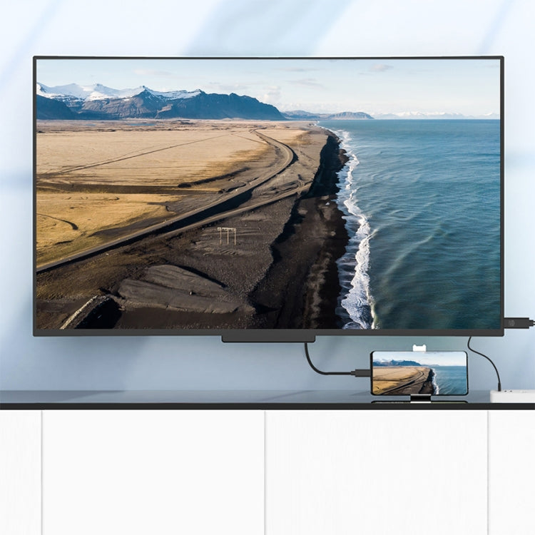 كابل UC505 USB-C / Type-C 4K 30Hz HDTV، UC505