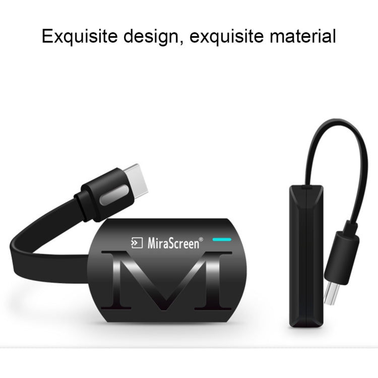 MiraScreen G4 دونجل HDMI لاسلكي عالي الدقة 1080 بكسل TV Stick مشغل وسائط WiFi Miracast، G4