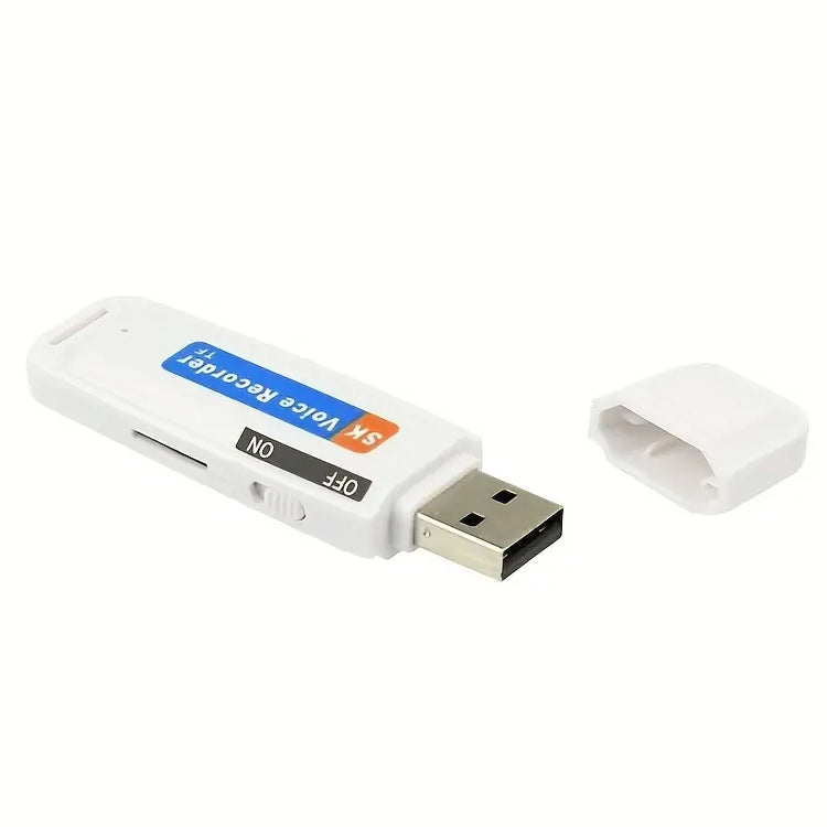 SK001 Rechargeable U-Disk Portable USB Voice Recorder, No Memory