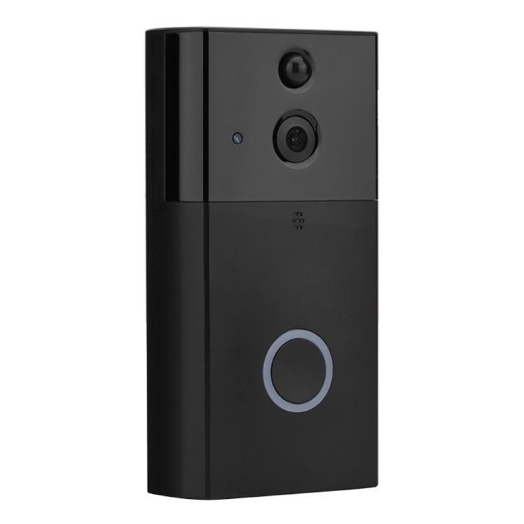 كاميرا مراقبة VESAFE HD 720P مع جرس باب ذكي مزود بفيديو وواي فاي، تدعم بطاقة TF والرؤية الليلية بالأشعة تحت الحمراء وتطبيق كشف الحركة لنظامي التشغيل iOS وAndroid، VS-A5 أسود، VS-A4 فضي