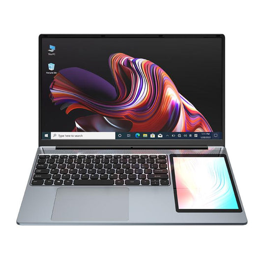 لابتوب UNIWA ULAP Q15ZR، 8 جيجابايت + 512 جيجابايت، شاشة مزدوجة 15.6 بوصة و7 بوصة، نظام التشغيل Windows 11، معالج Intel Alder Lake N100 ثماني النواة، قابس أسترالي، 8 جيجابايت + 512 جيجابايت