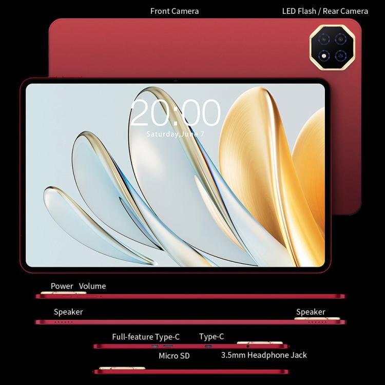 كمبيوتر لوحي Teclast T60AI واي فاي، 6 جيجابايت + 128 جيجابايت، 12 بوصة، أندرويد 15 Allwinner A733 ثماني النواة مع وحدة معالجة عصبية، T60AI