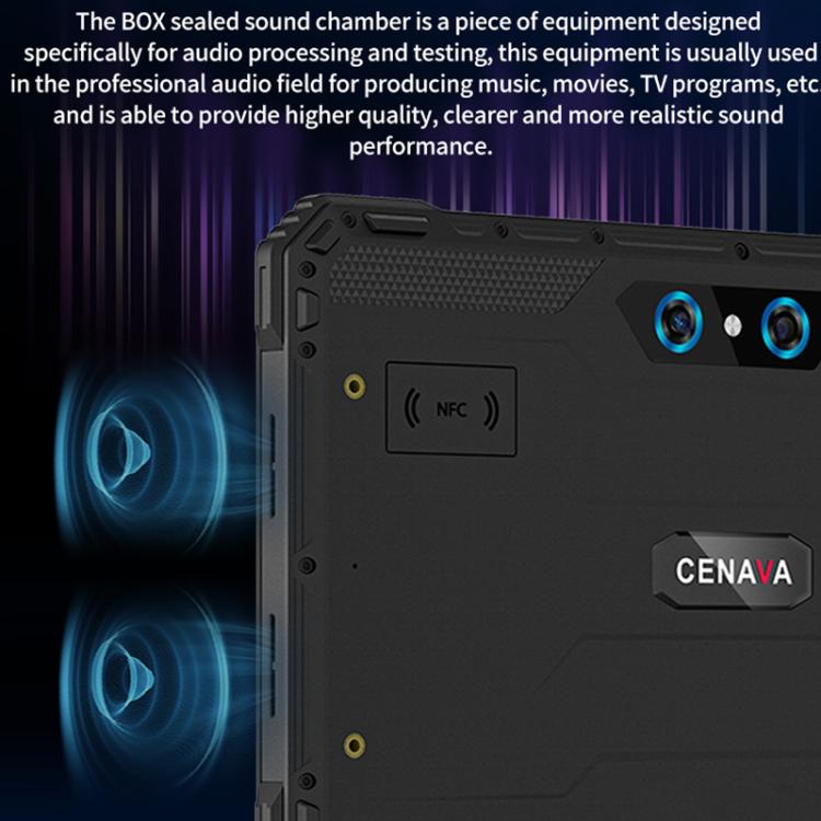 جهاز لوحي CENAVA A88ST مقاوم للماء IP68، 4 جيجابايت + 64 جيجابايت، شاشة 8 بوصة، أندرويد 11، MTK6771 ثماني النواة، شبكة 4G، قابس الاتحاد الأوروبي، A88ST