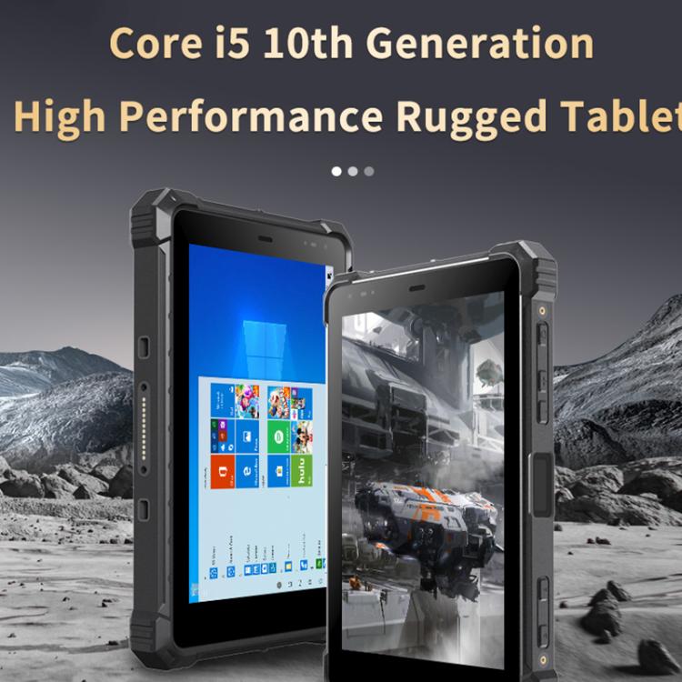 كمبيوتر لوحي CENAVA W80Y IP68 متين، 4 جيجابايت + 64 جيجابايت، 8 بوصة، نظام التشغيل Windows 11، معالج Intel Core i5-10210Y رباعي النواة، قابس الاتحاد الأوروبي، W80Y