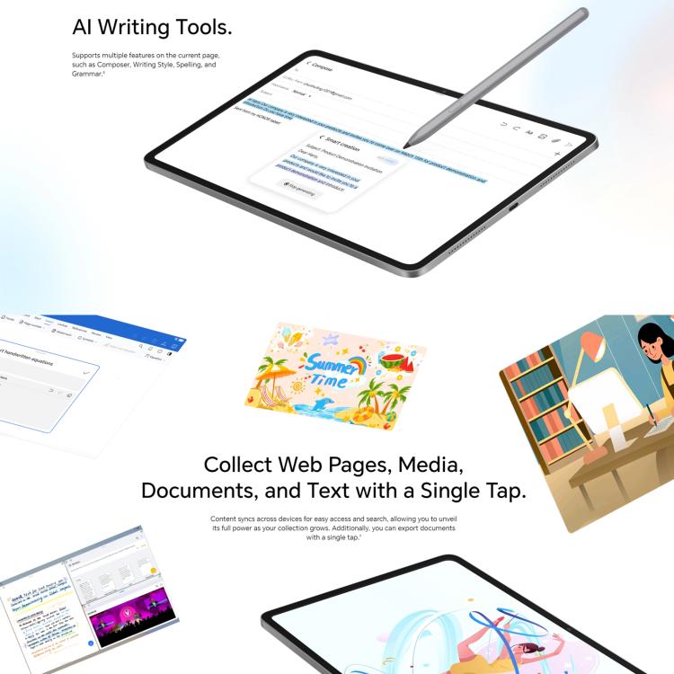 جهاز لوحي Honor Pad 10 واي فاي، شاشة 12.1 بوصة، ذاكرة وصول عشوائي 8 جيجابايت + 128 جيجابايت، نظام التشغيل MagicOS 9.0، معالج كوالكوم سنابدراجون 7 من الجيل الثالث، ثماني النواة، ذاكرة وصول عشوائي 8 جيجابايت + 128 جيجابايت