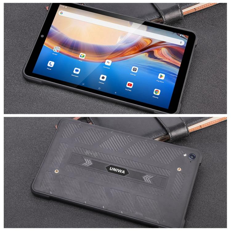 UNIWA UTAB R888 جهاز لوحي متين مقاوم للماء IP68، 8 جيجابايت + 128 جيجابايت، 8.68 بوصة، أندرويد 13، معالج Mediatek MT8788 ثماني النواة، شبكة: 4G، قابس أمريكي، UTAB R888