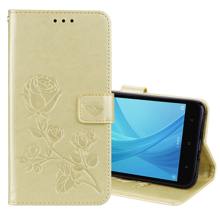 For Xiaomi Redmi Note 5A Pro / Prime Roses Pressed Flowers Pattern Flip Leather Case with Holder & Card Slots & Wallet, For Xiaomi Redmi Note 5A Pro / Prime, For Redmi Note 5A Pro / Prime