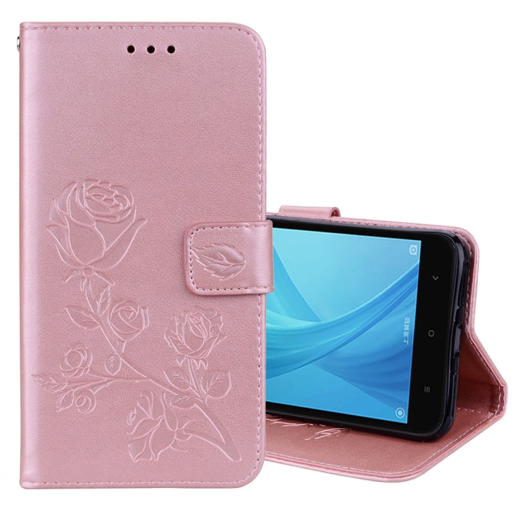 For Xiaomi Redmi Note 5A Pro / Prime Roses Pressed Flowers Pattern Flip Leather Case with Holder & Card Slots & Wallet, For Xiaomi Redmi Note 5A Pro / Prime, For Redmi Note 5A Pro / Prime