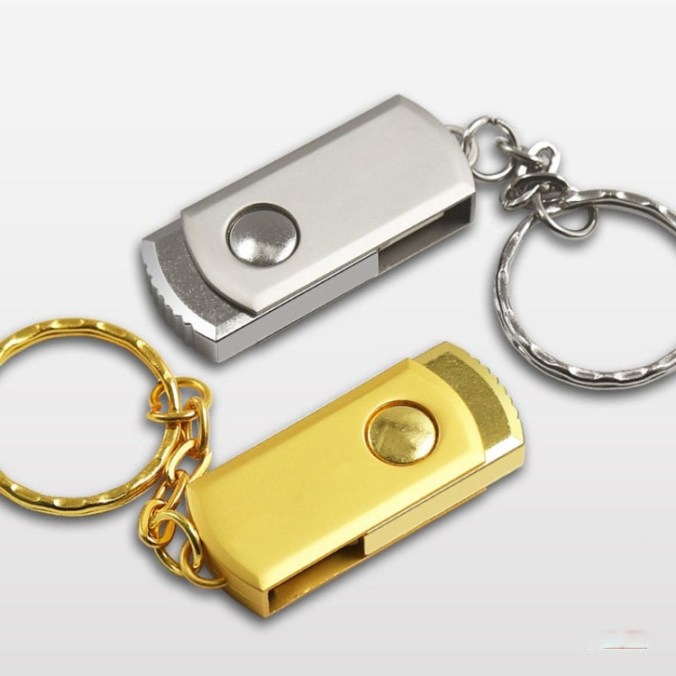 MicroDrive 16GB USB 2.0 Creative Personality Metal U Disk with Keychain, 16GB