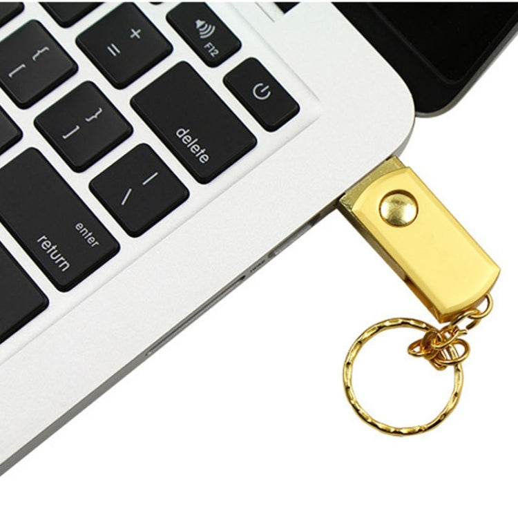 MicroDrive 16GB USB 2.0 Creative Personality Metal U Disk with Keychain, 16GB