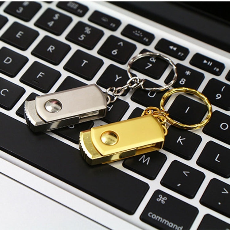 MicroDrive 16GB USB 2.0 Creative Personality Metal U Disk with Keychain, 16GB