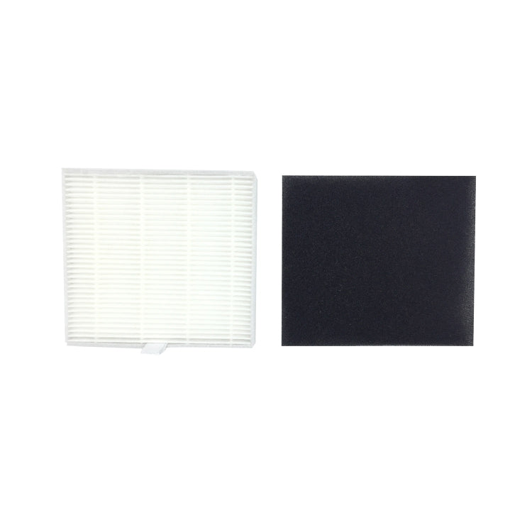 XI281 1 Pair I258 Side Brush + 4 PCS I206 Filter for ILIFE V8S