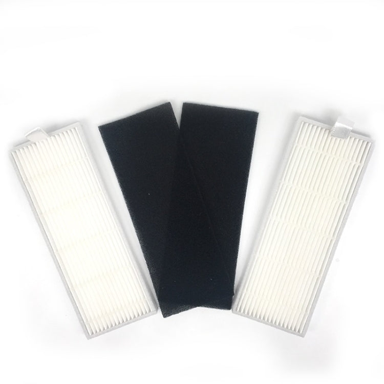 XI218 5 Pairs K614 Side Brushes + 5 PCS I207 Filters + Main Brush I202 Set for ILIFE A4, XI218