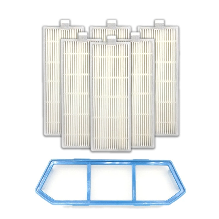 XI226 I205 Primary Filter + 6 PCS I207 Filters for ILIFE A4 / A4S / A6, XI226