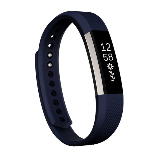 سوار ساعة Fitbit Alta من السيليكون المائل الملمس، مقاس كبير، الطول: حوالي 22 سم