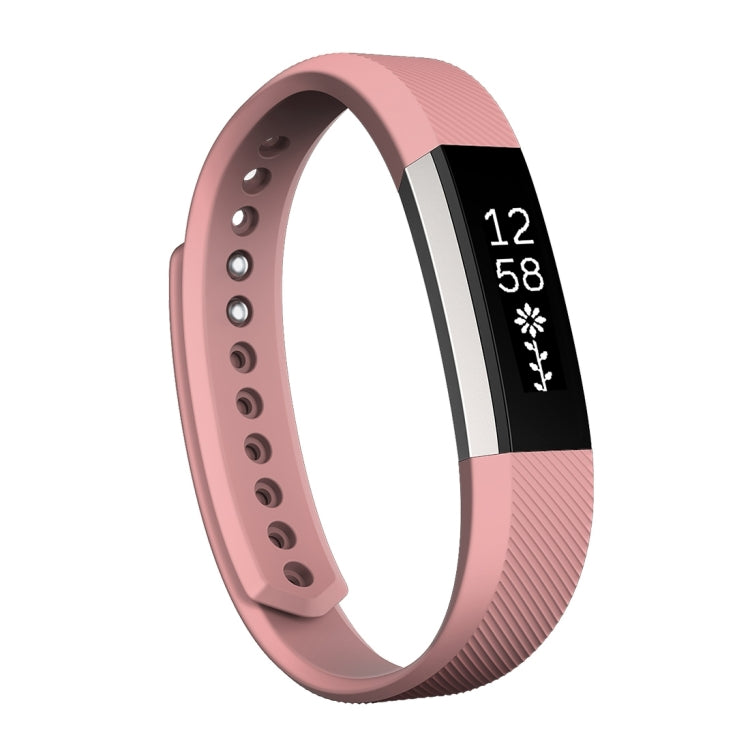 سوار ساعة Fitbit Alta من السيليكون المائل الملمس، مقاس كبير، الطول: حوالي 22 سم