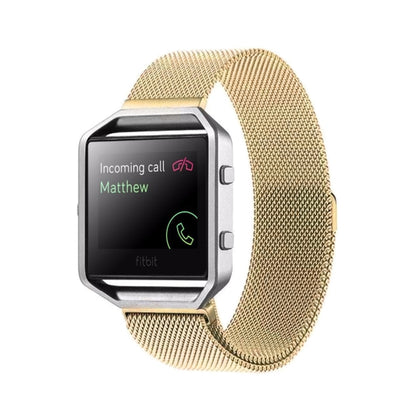 سوار ساعة Fitbit Blaze بقفل مغناطيسي من الفولاذ المقاوم للصدأ