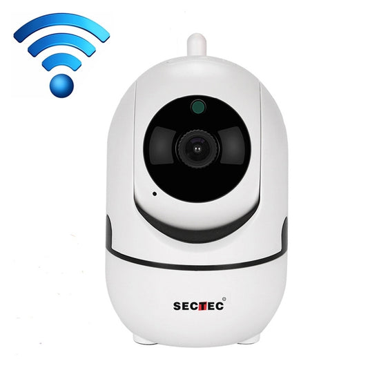 SECTEC IL-HIP291-2M-AI جهاز مراقبة التتبع الذكي للهاتف المحمول عن بعد وكاميرا شبكة لاسلكية وواي فاي وتخزين سحابي وكاميرا شبكية ذكية برأس اهتزاز، باللون الأبيض
