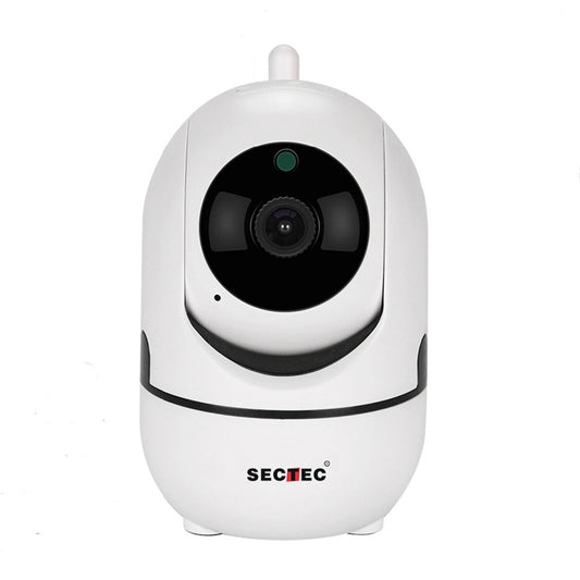 SECTEC IL-HIP291-2M-AI جهاز مراقبة التتبع الذكي للهاتف المحمول عن بعد وكاميرا شبكة لاسلكية وواي فاي وتخزين سحابي وكاميرا شبكية ذكية برأس اهتزاز، باللون الأبيض