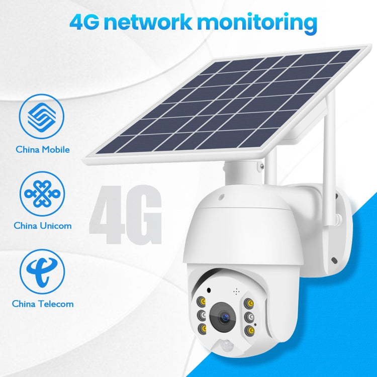 كاميرا مراقبة شبكة T16 1080P Full HD 4G (الإصدار الأمريكي) تعمل بالطاقة الشمسية، تدعم إنذار PIR + الرادار، رؤية ليلية، صوت ثنائي الاتجاه، بطاقة TF، 4G (الإصدار الأمريكي)