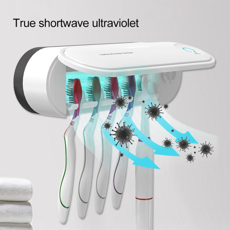 Rechargeable Toothbrush Dryer Sterilizer Wall-mounted Toothbrush Holder