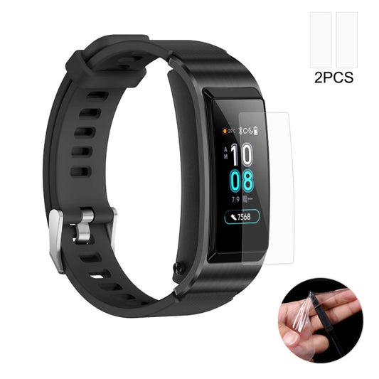 قطعتان من واقي الشاشة من ENKAY Hat-Prince TPU لهاتف Huawei Band B5