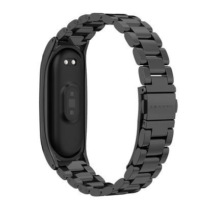 سوار ساعة Mijobs المعدني المصنوع من الفولاذ المقاوم للصدأ لساعة Xiaomi Mi Band 3 و4 و5 و6