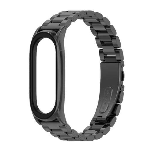 سوار ساعة Mijobs المعدني المصنوع من الفولاذ المقاوم للصدأ لساعة Xiaomi Mi Band 3 و4 و5 و6