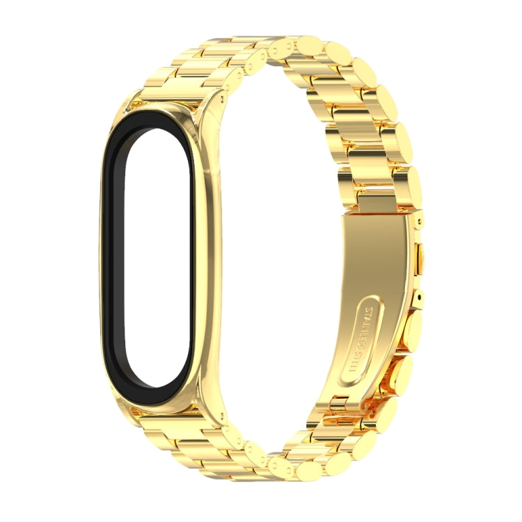 سوار ساعة Mijobs المعدني المصنوع من الفولاذ المقاوم للصدأ لساعة Xiaomi Mi Band 3 و4 و5 و6