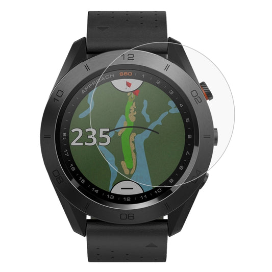 غطاء شاشة ENKAY Hat-Prince لساعة Garmin Approach S60 الذكية بسمك 0.2 مم، صلابة سطح 9H، 2.15D، مقاوم للانفجار، مصنوع من الزجاج المقوى، لساعة Garmin Approach S60