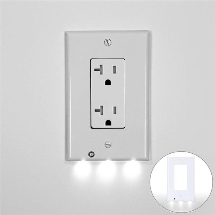 White Light Mini Human Body Motion Induction Night Light, CA0178A, CA0178B