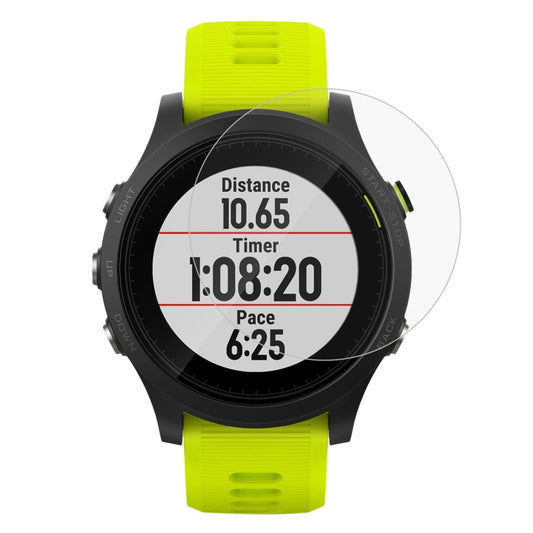 غطاء حماية كامل الشاشة من ENKAY Hat-Prince لساعة Garmin Forerunner 935 الذكية بسمك 0.2 مم، صلابة السطح 9H، 2.15D، مقاوم للانفجار، مصنوع من الزجاج المقوى