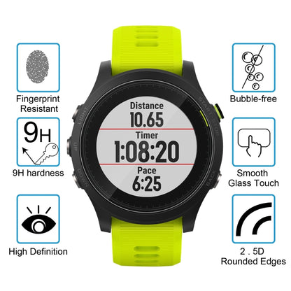 غطاء حماية كامل الشاشة من ENKAY Hat-Prince لساعة Garmin Forerunner 935 الذكية بسمك 0.2 مم، صلابة السطح 9H، 2.15D، مقاوم للانفجار، مصنوع من الزجاج المقوى
